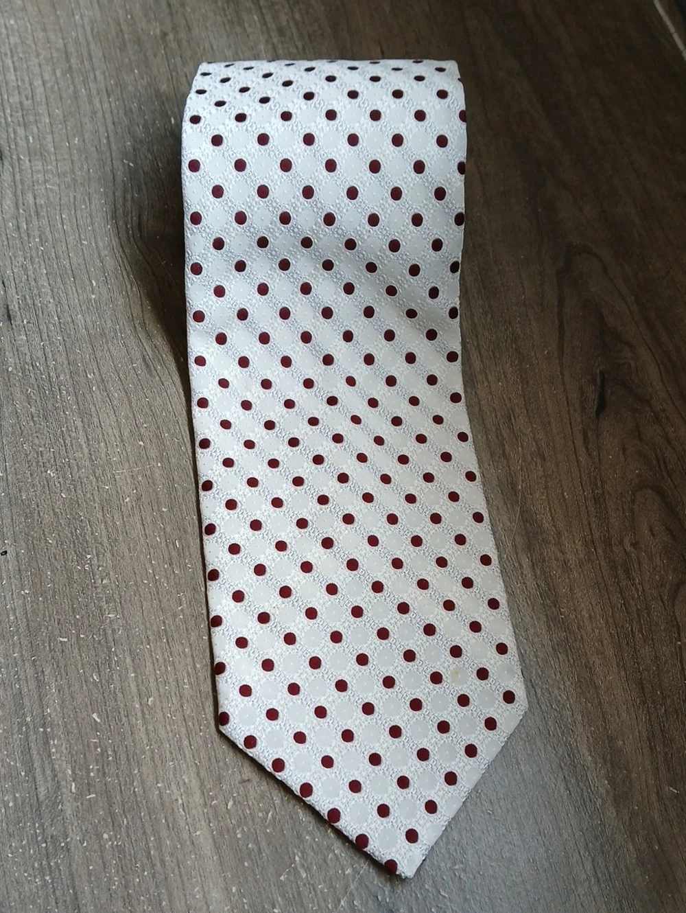 Vintage Brittania Polka Dot 60s Polyester Tie